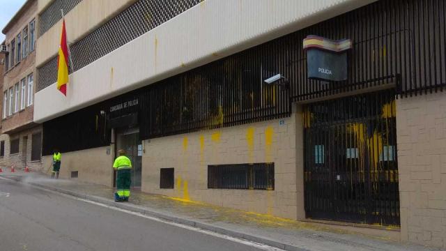 Tercer atentado contra la comisaría de CNP en Terrassa, la más atacada de Cataluña