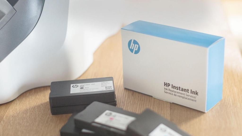 Tinta de HP.
