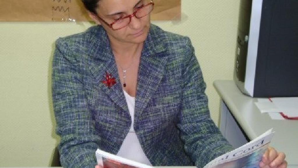 Almudena Ramón, en su despacho.