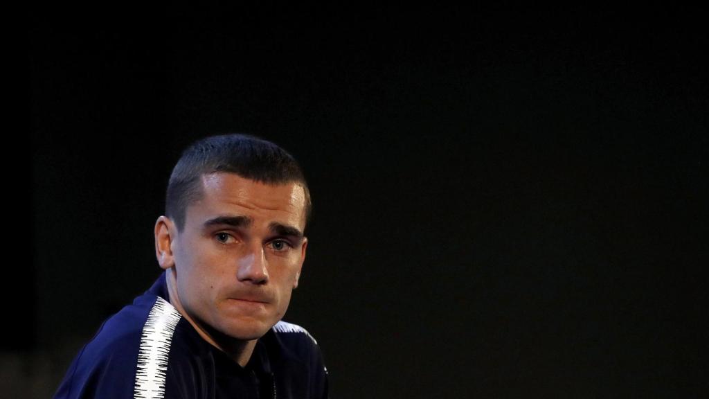 Griezmann, con la selección de Francia.