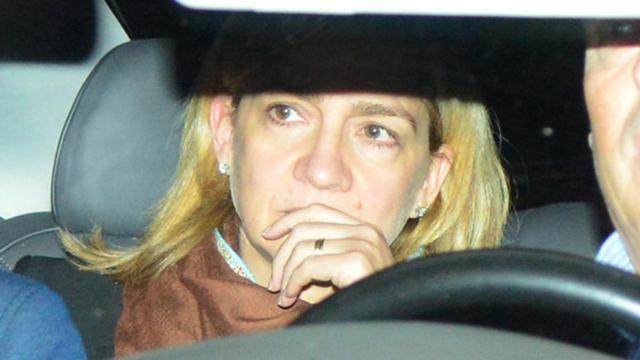 La infanta Cristina de Borbón.