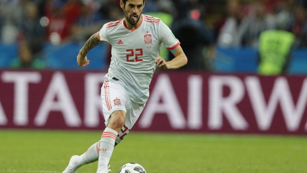 Isco, en el partido ante Irán.