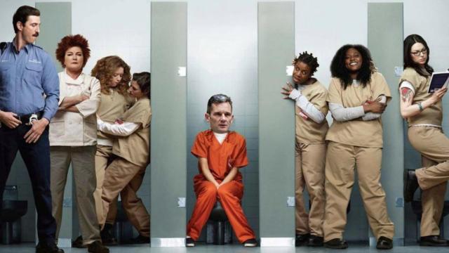 Meme introduciendo a Iñaki en la serie Orange is the New Black