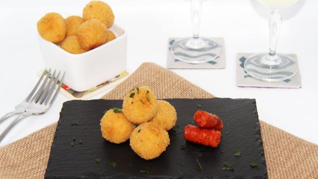 CROQUETAS DE CHISTORRA FACILES Portada