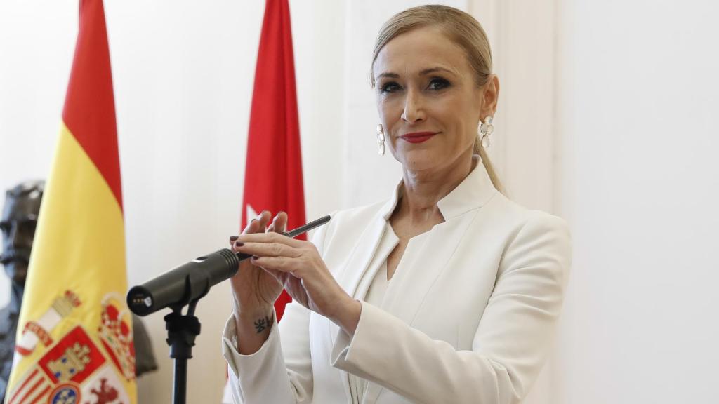 La expresidenta madrileña, Cristina Cifuentes