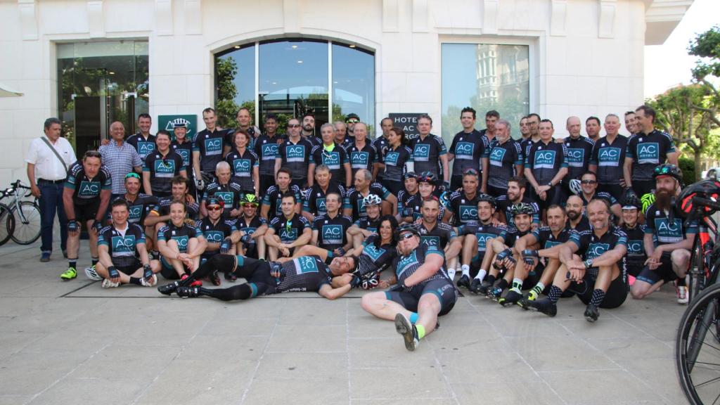 Los participantes de la edición 28 de la Ruta Xacobea de AC Hotels by Marriott.