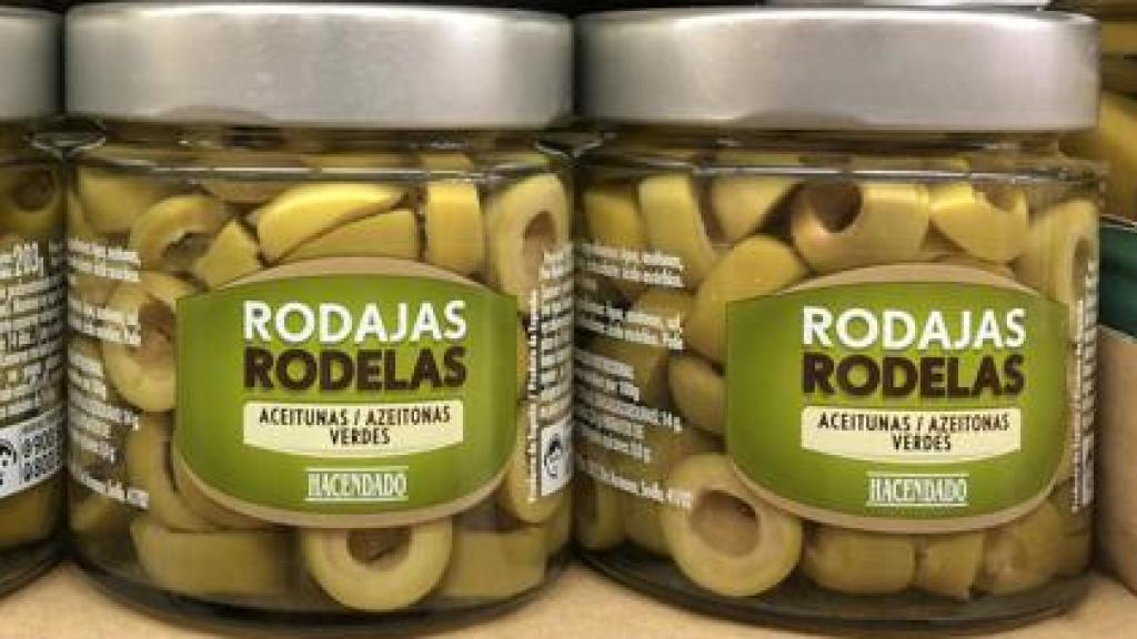 Las aceitunas partidas que comercializa Mercadona