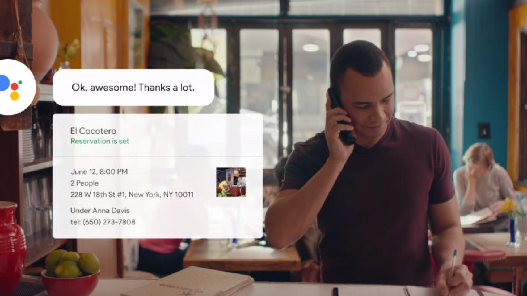 Google Duplex.