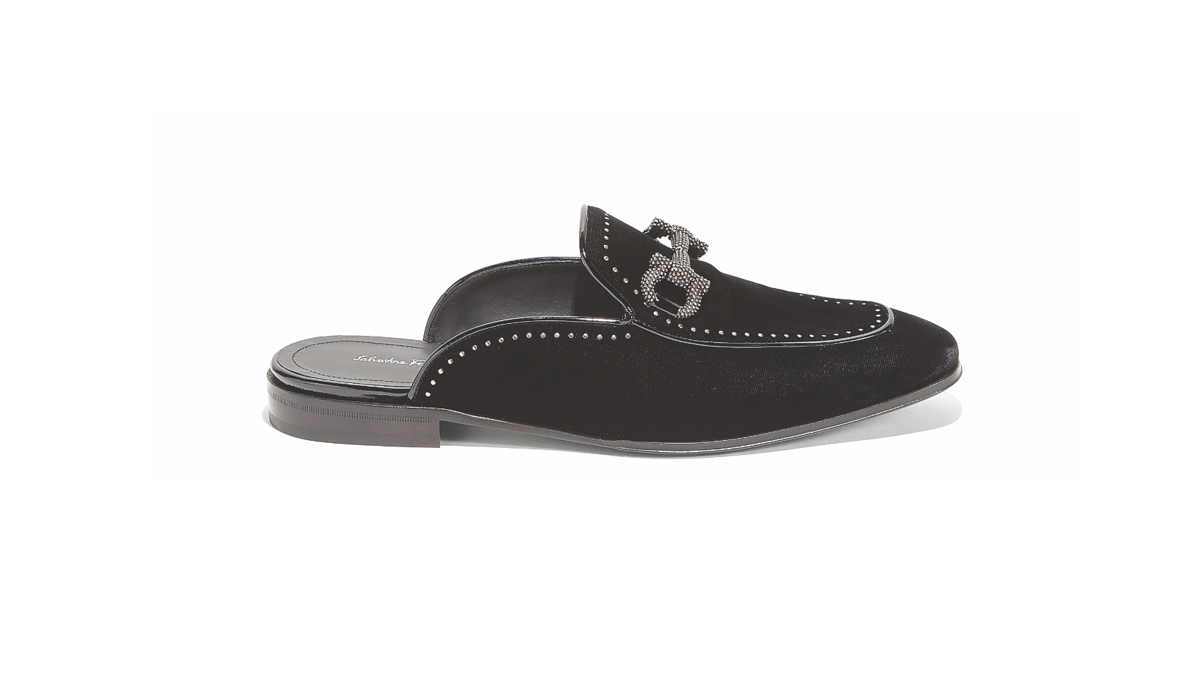 Una mule de Salvatore Ferragamo.