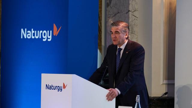 Reynés durante la presentación del plan estratégico en Londres.