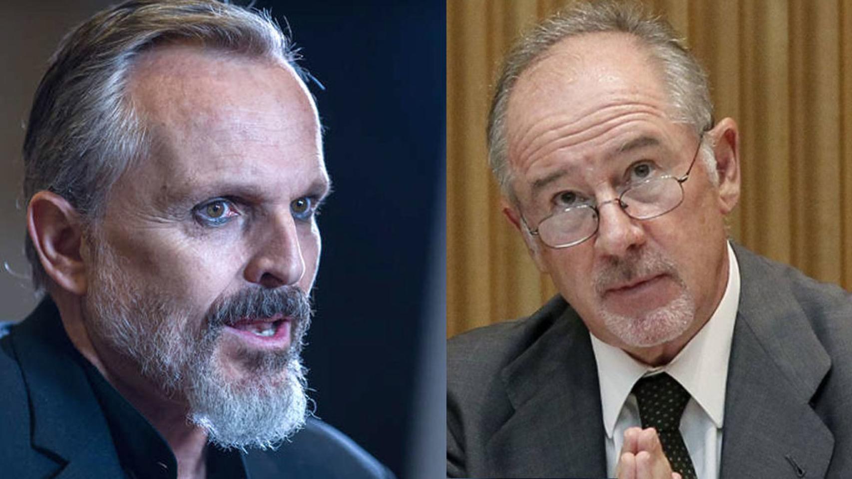 Miguel Bosé y Rodrigo Rato, las grandes novedades de la lista de morosos con Hacienda en 2018.
