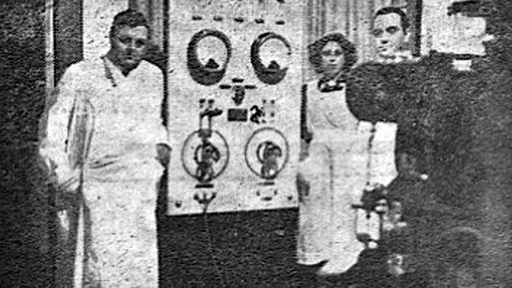 Filek y sus secuaces en el presunto laboratorio / El Día de Palencia.