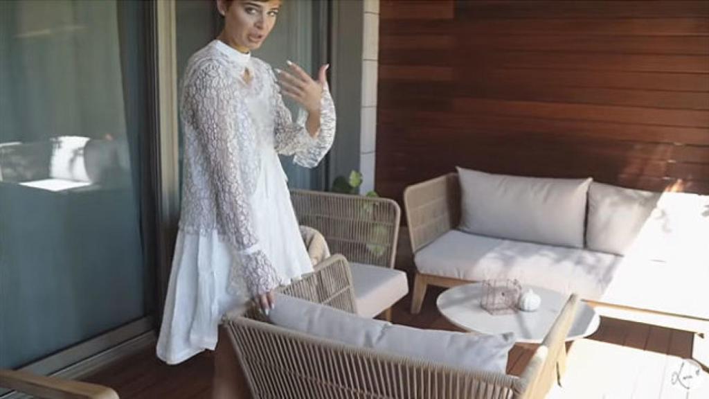 Vista de la terraza que forma parte de la casa de ambos.