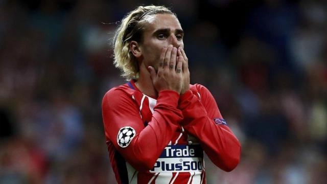 Griezmann se lamenta
