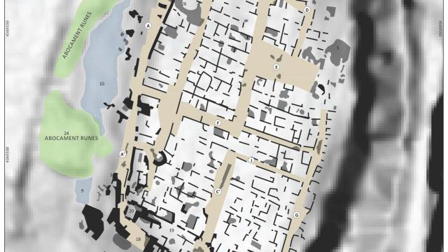 Imagen de la ciudad íbera descubierta en Tarragona.