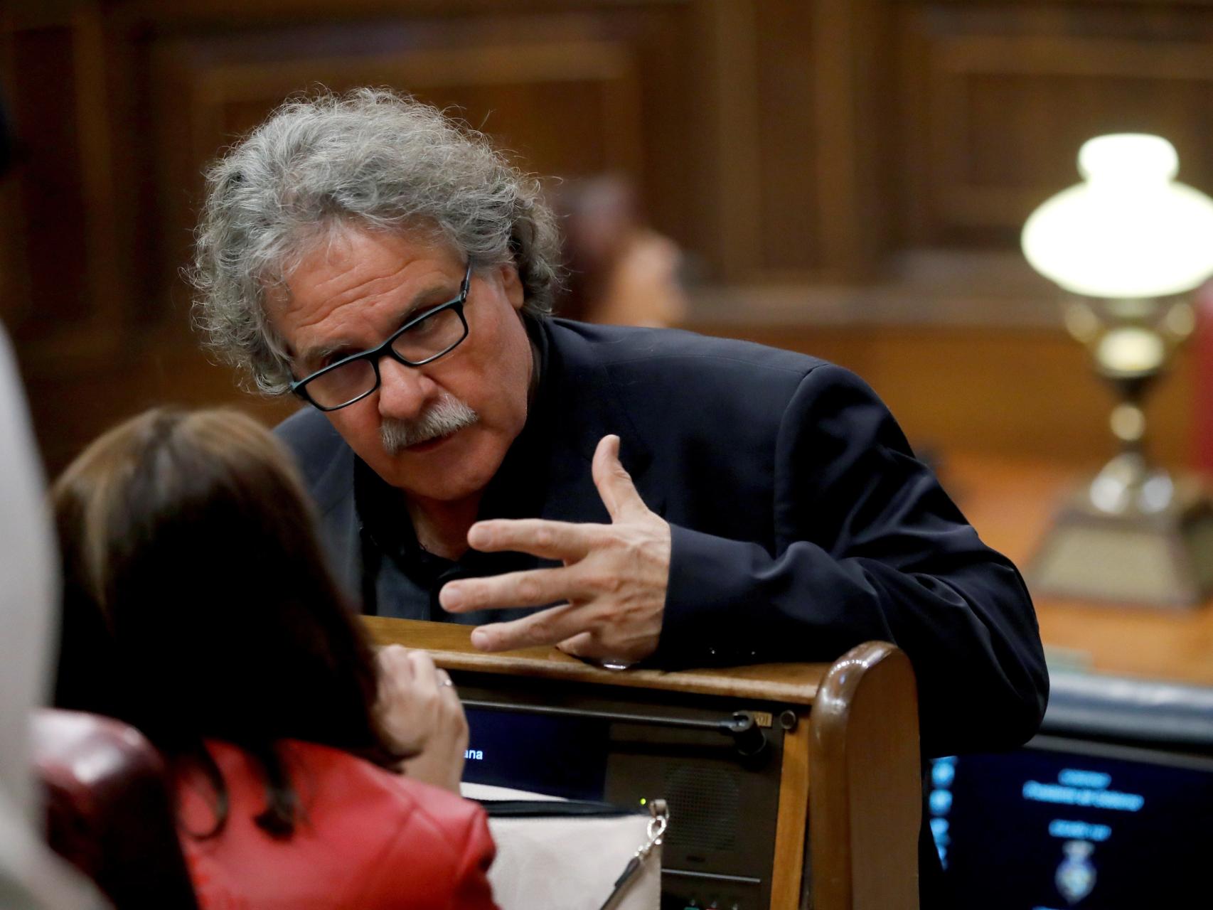 Joan Tardá en el Congreso de los Diputados.