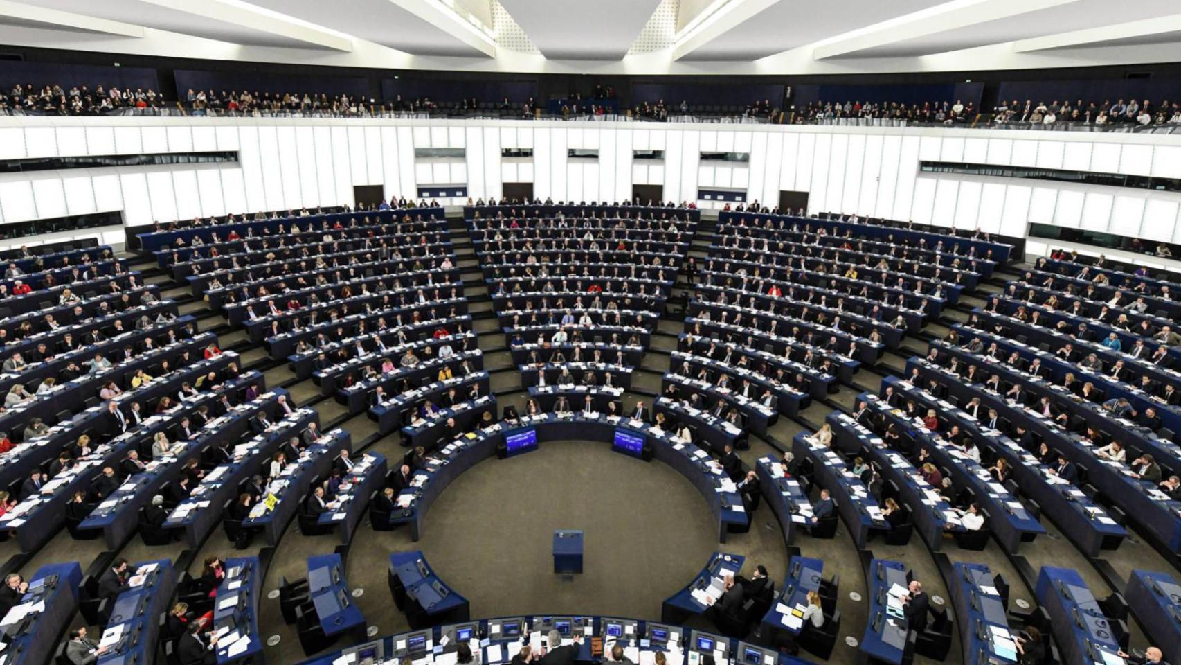 El hemiciclo de la Eurocámara en Estrasburgo