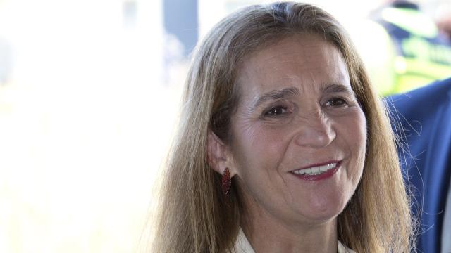 La infanta Elena  durante un evento