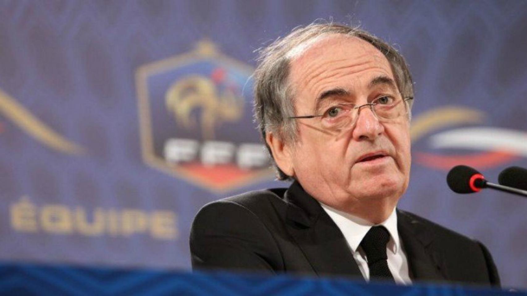 Le Graët, presidente de la Federación Francesa de fútbol.