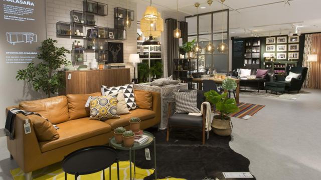 Parte de la nueva tienda de Ikea.