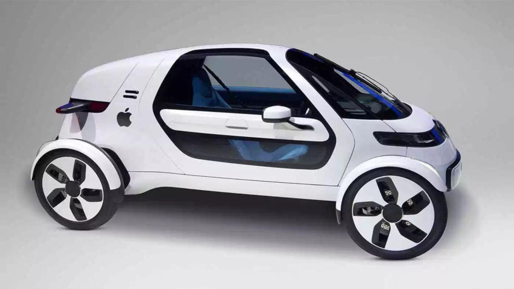 Coche de Apple en un concepto.