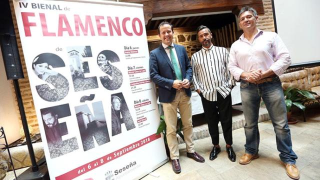 La Bienal se ha presentado en la antigua casa de Paco de Lucía (Oscar Huertas).