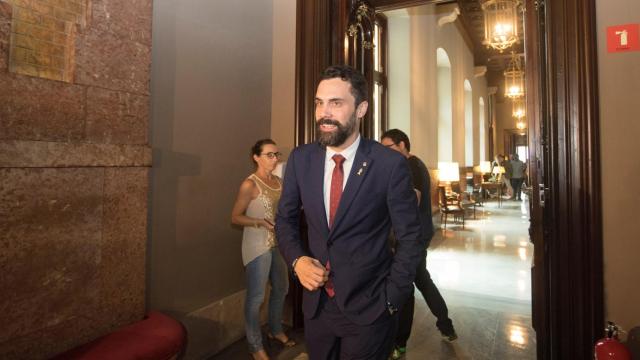 El presidente de la cámara catalana, Roger Torrent.