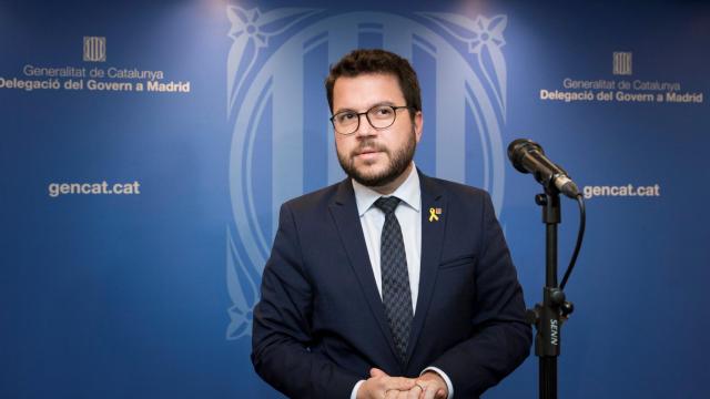 El vicepresidente de Cataluña, Père Aragonés.