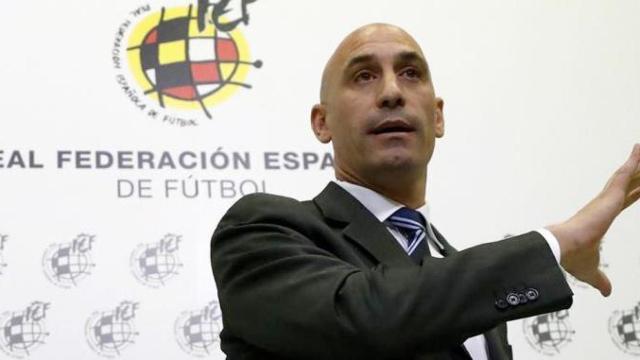 Luis Rubiales, presidente de la RFEF.