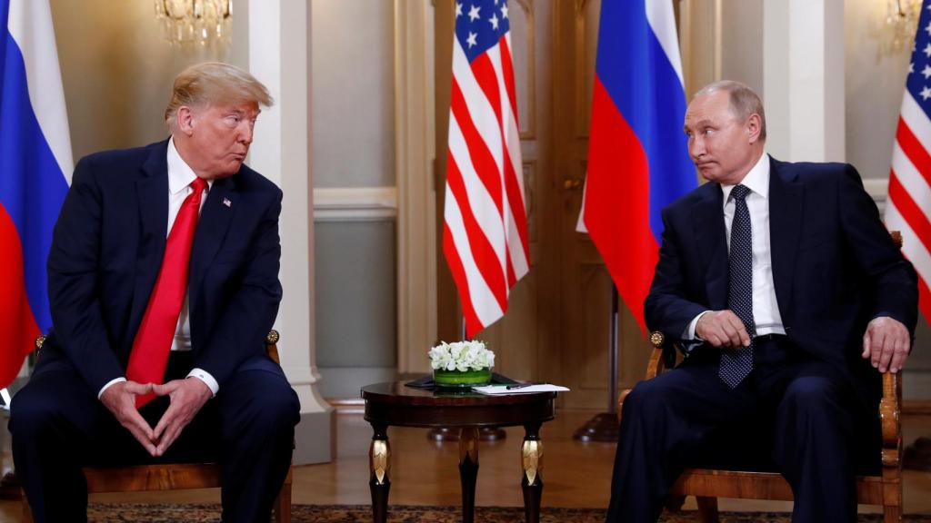 Trump y Putin en julio de 2018 en Helsinki.
