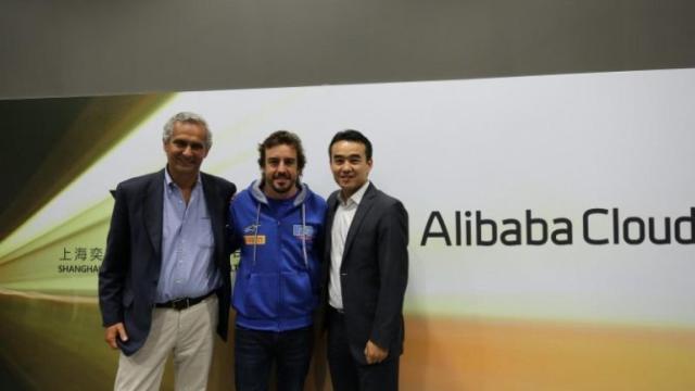 Acuerdo de Fernando Alonso con Alibaba