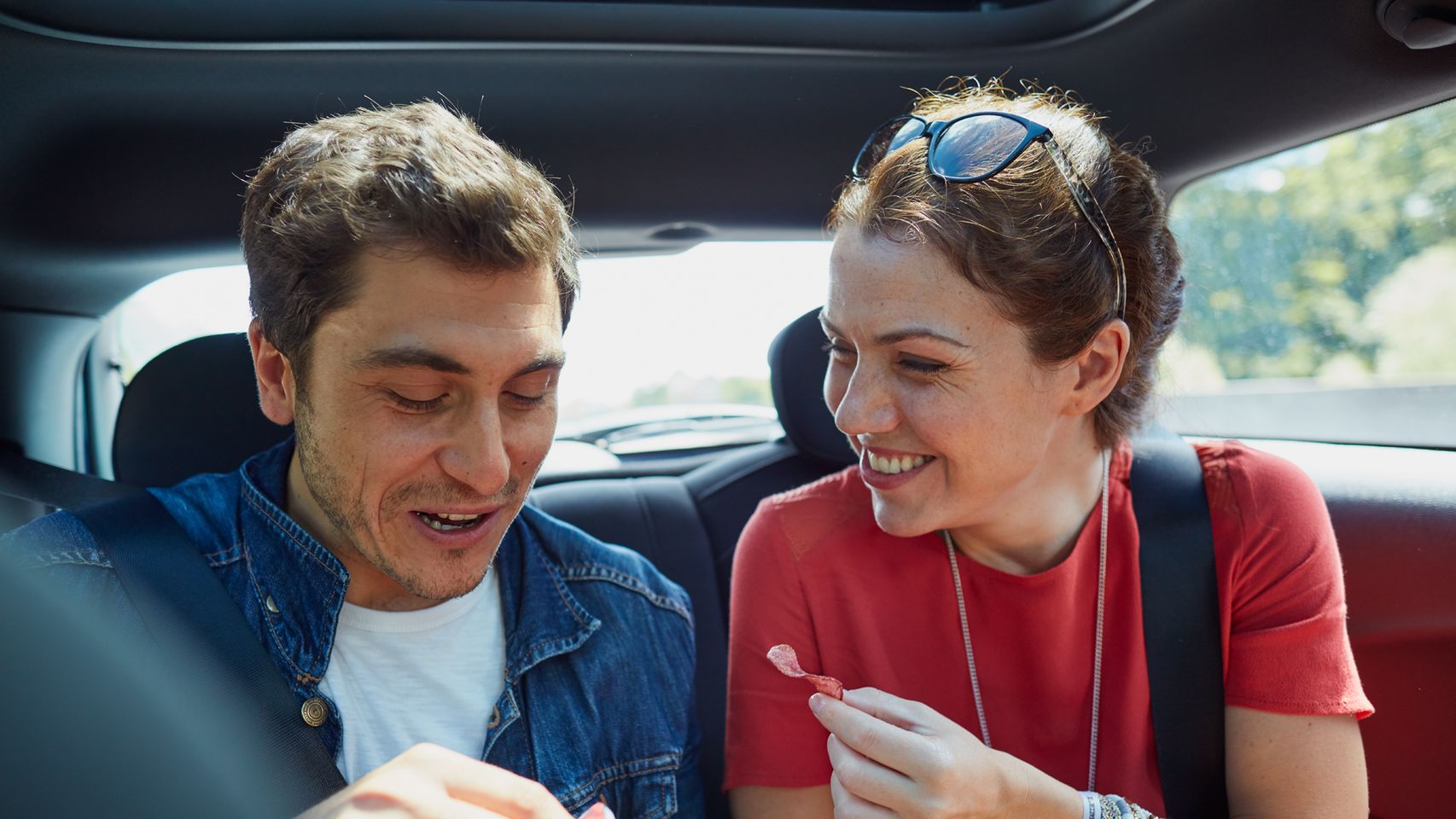 Dos usuarios de Blablacar.