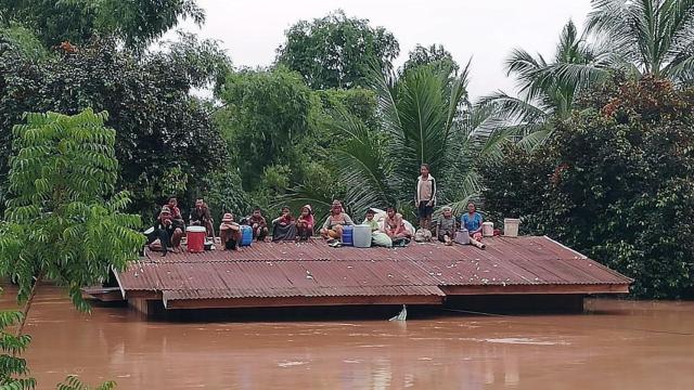 Varios muertos y cientos de desaparecidos al derrumbarse una presa en Laos