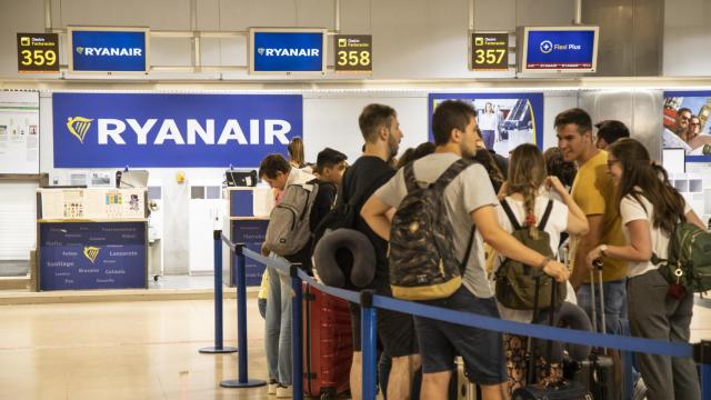 Huelga de los trabajadores de cabina en Ryanair