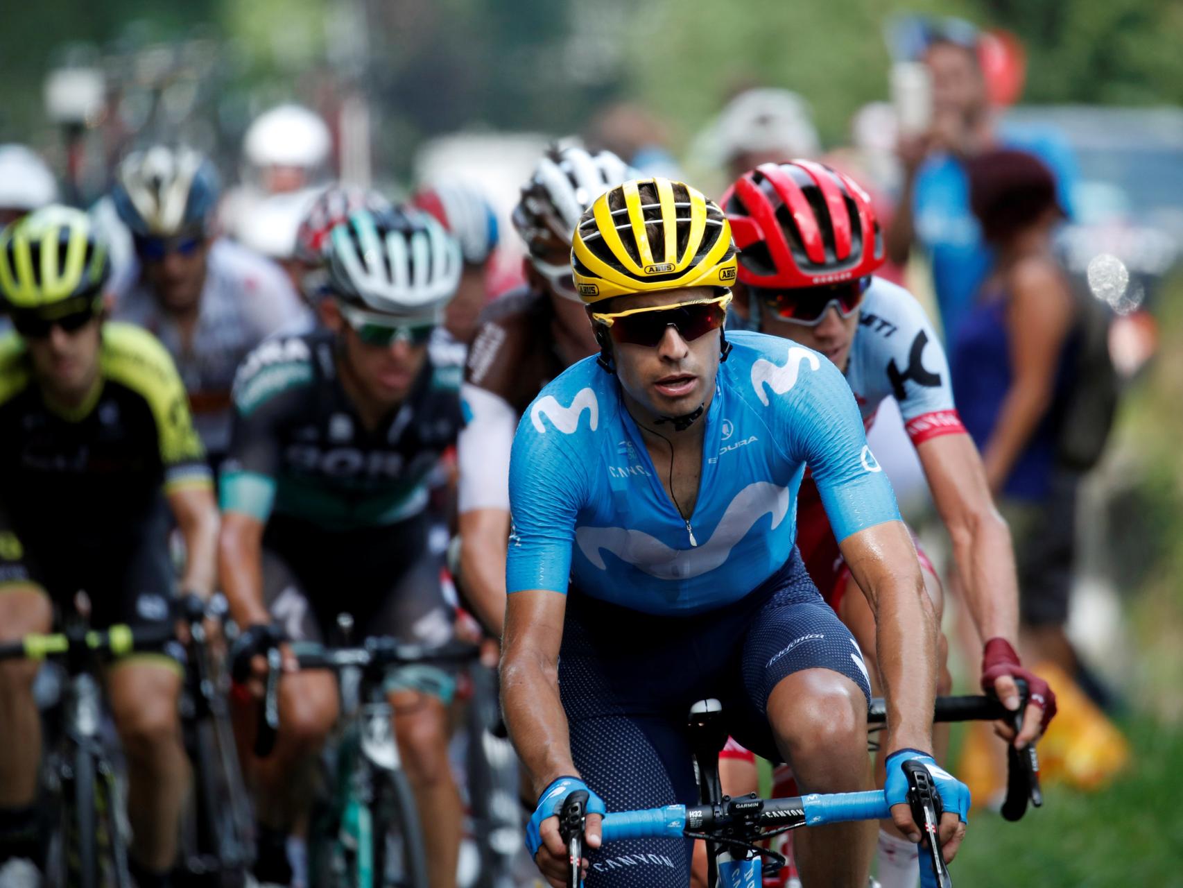 Mikel Landa durante la 19ª etapa del Tour de Francia.