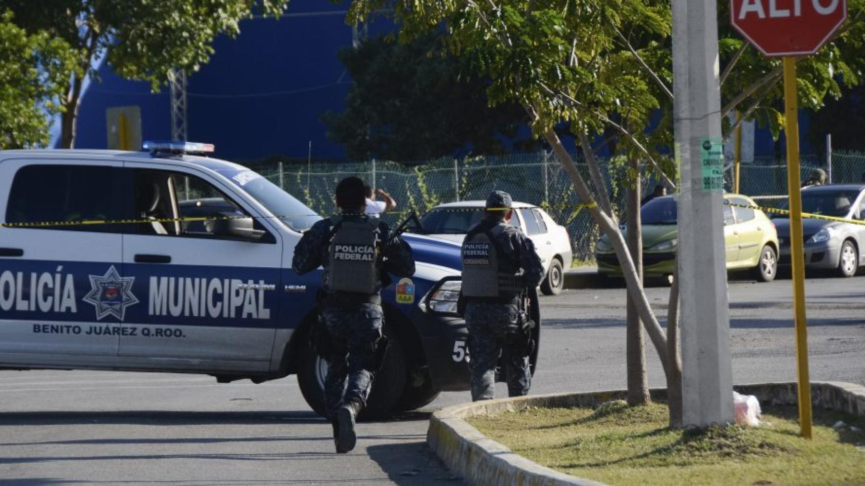 Policía Municipal de Cancún.