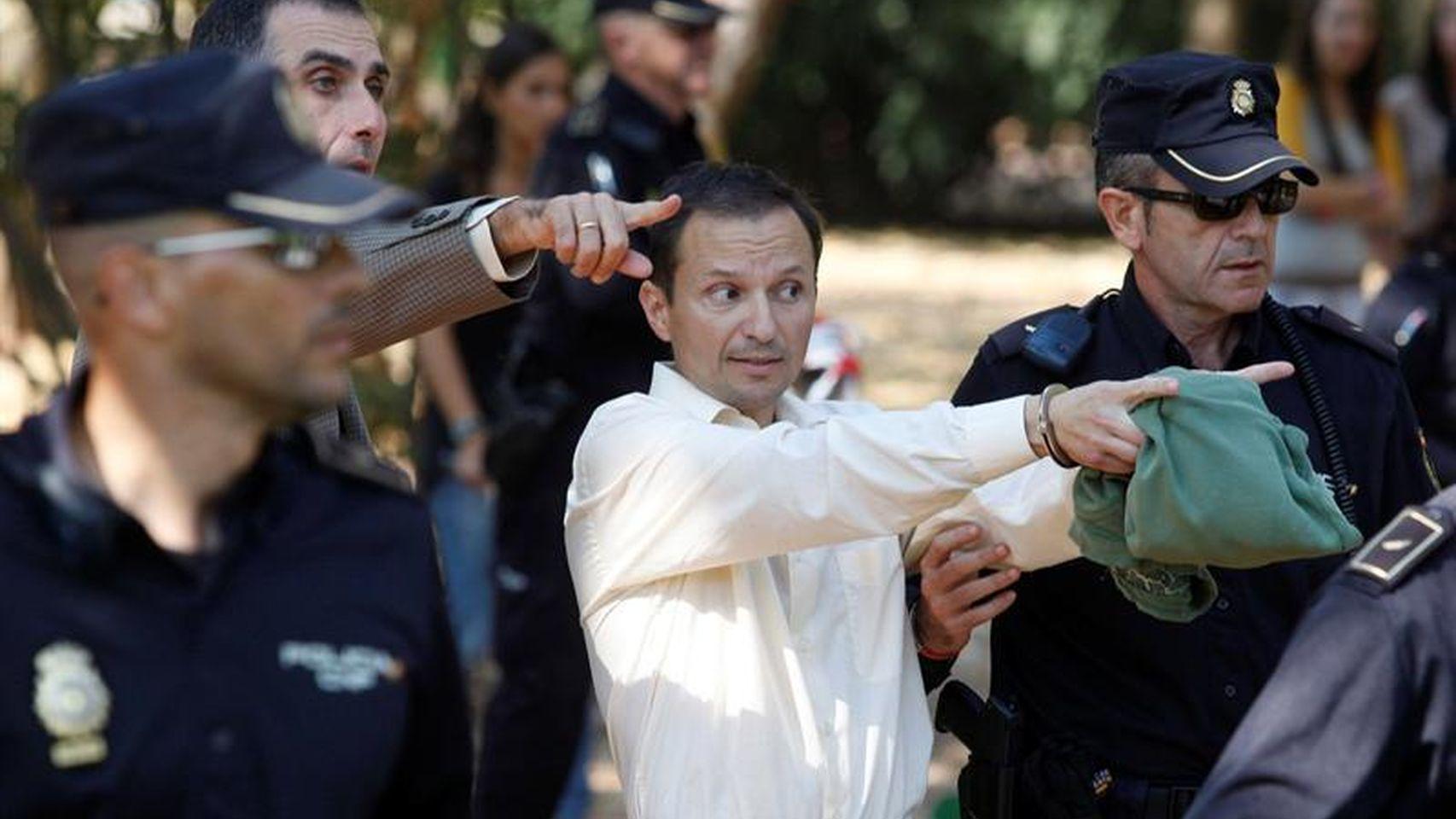 José Bretón, durante una diligencia judicial./