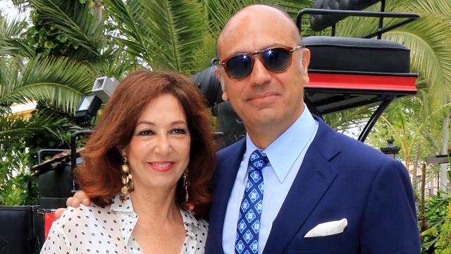 Ana Rosa Quintana y Juan Muñoz en una de sus últimas apariciones juntos.