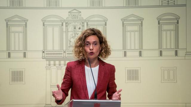 Meritxell Batet, en el Palau de la Generalitat.