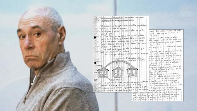 Documentos intervenidos a Santi Potros tras su detención en Francia.