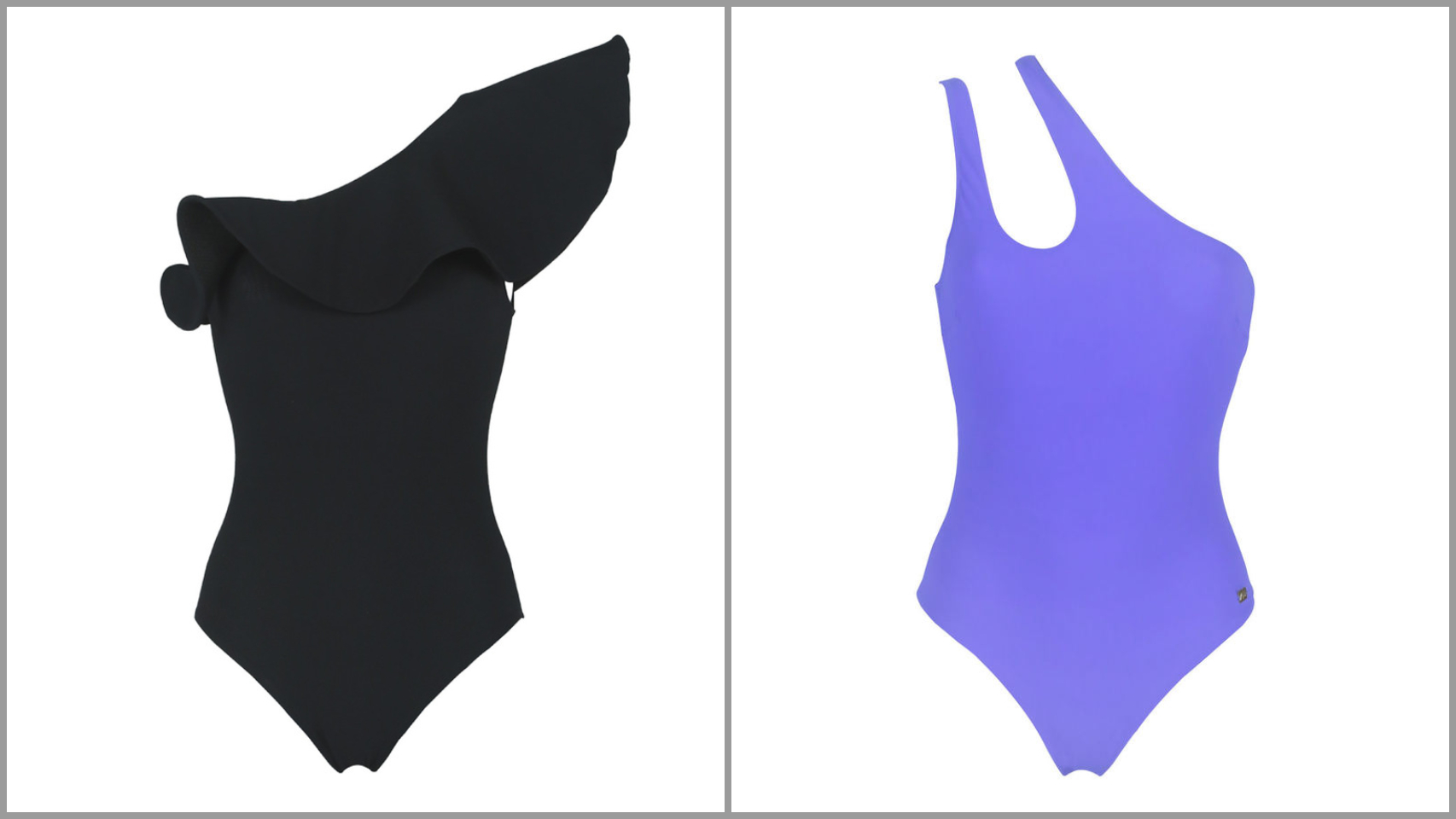 Los dos bañadores que ha lucido Paz Padilla.