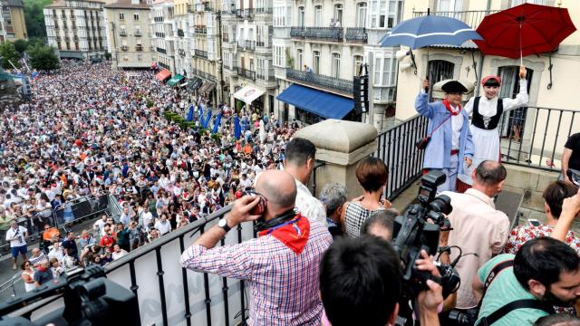Inauguración de las fiestas de Vitoria.