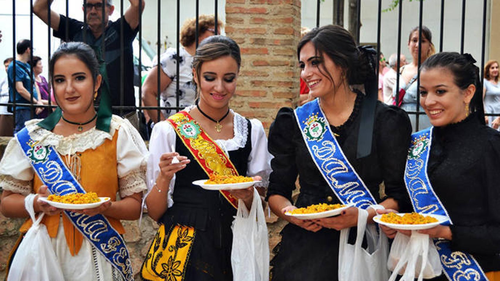 La lluvia no frena el desarrollo de las fiestas de Quintanar de la Orden 1