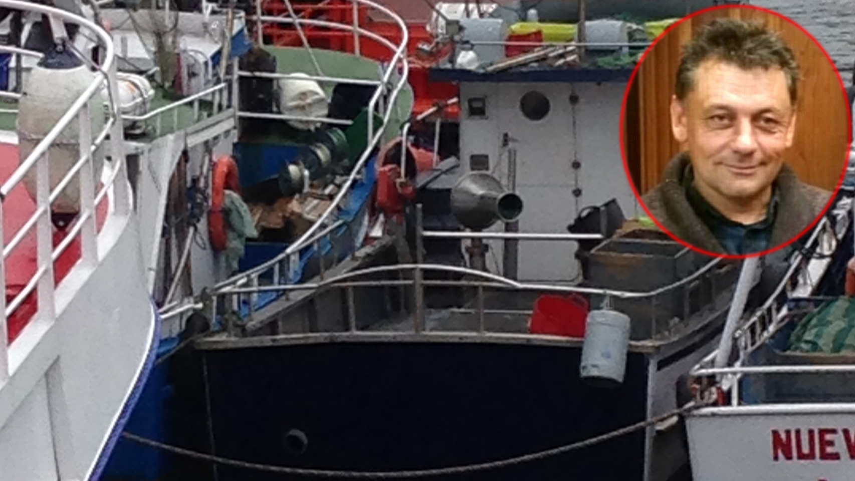 El barco de Ardines, atracado en el puerto de Llanes.