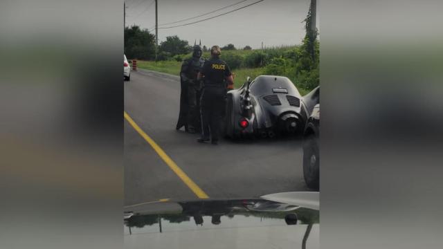 A Batman también le para la policía