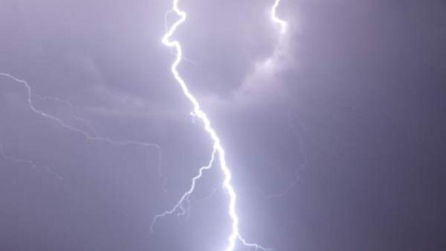 Una tormenta.