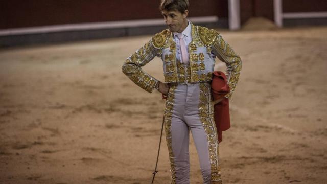 Javier Velázquez en su primera actuación en Las Ventas