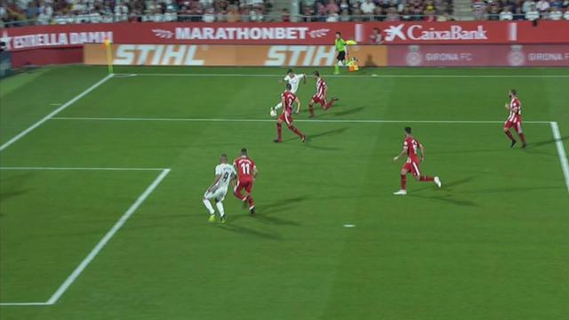 El VAR confirma el gol legal de Benzema al Girona