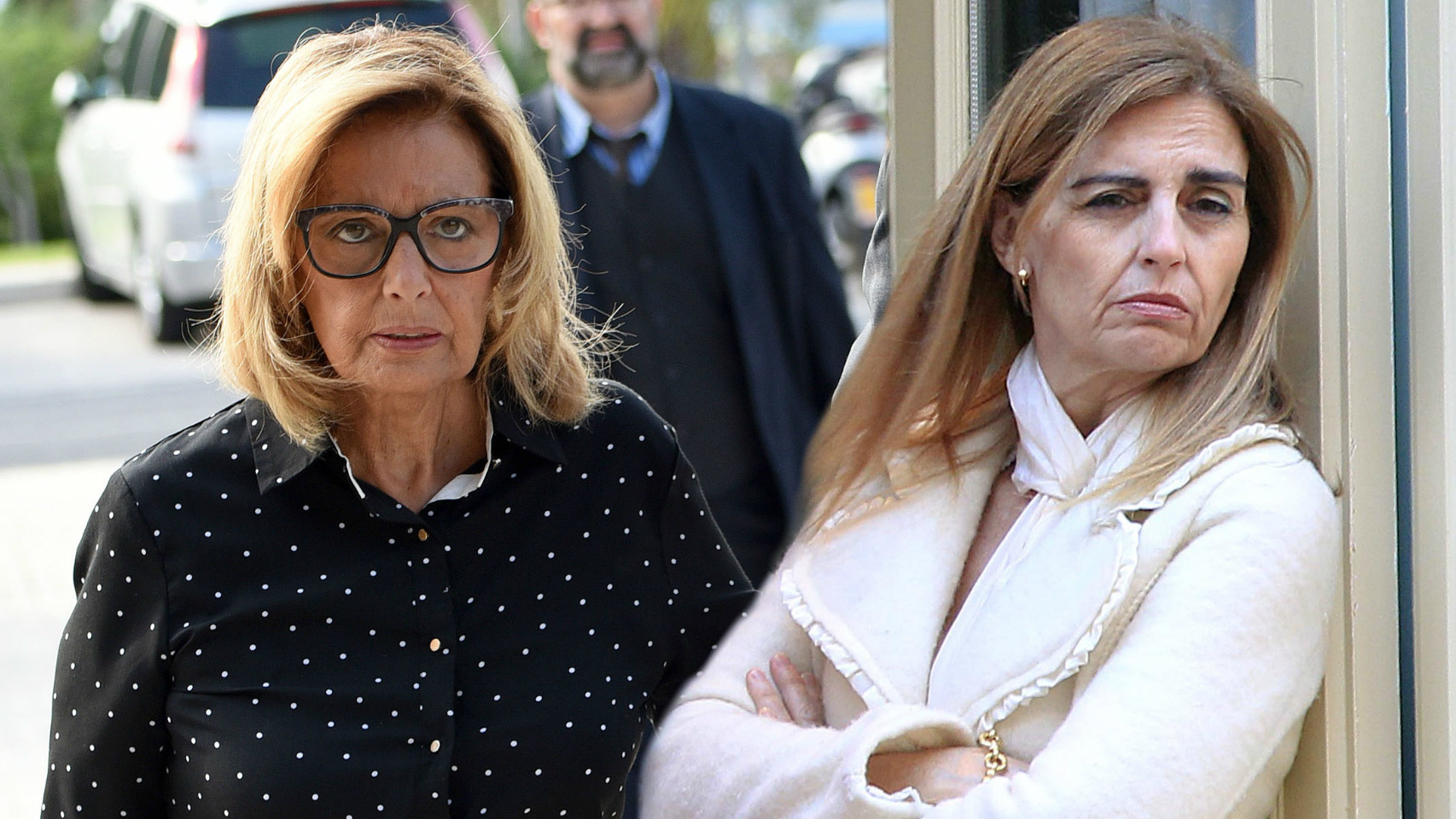 María Teresa y Leli Campos, en un montaje de JALEOS.