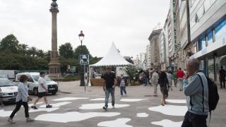 Las manchas podrían quedarse si no suponen un problema para la seguridad vial.